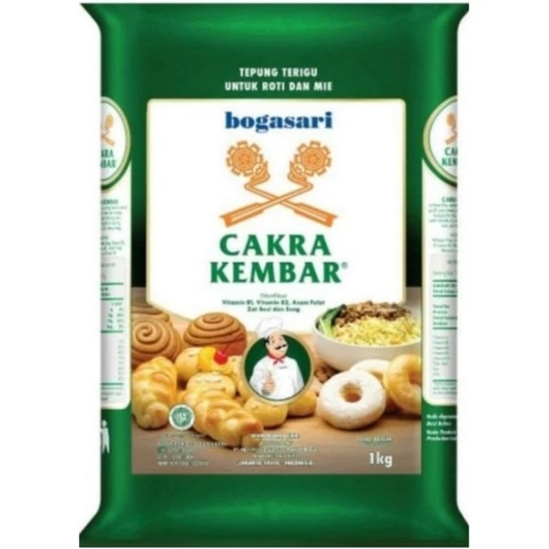 

Tepung Terigu Cakra Kembar 1kg