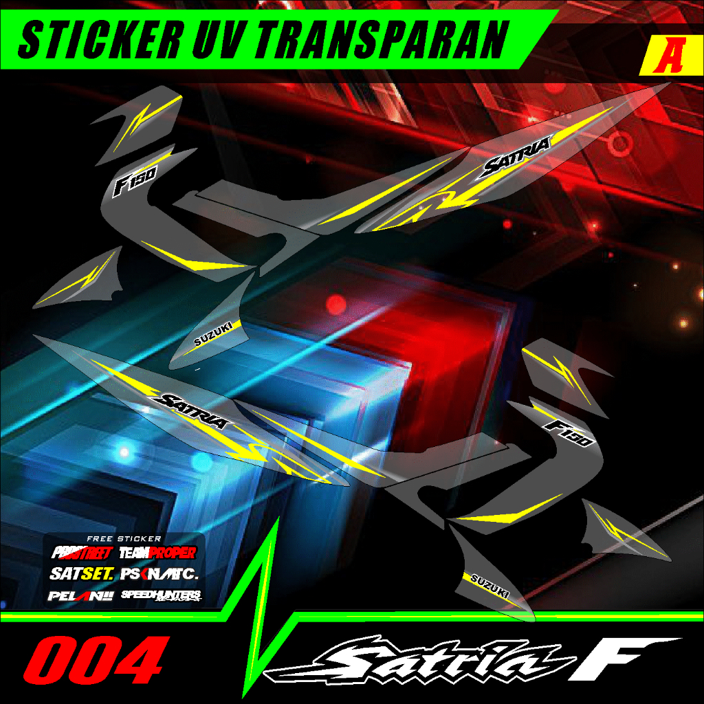 Striping satria fu Barong | Striping satria Barong | Striping TRANSPARAN Satria Fu lama