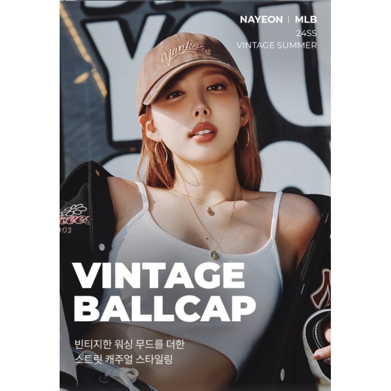 MLB Vintage Culsive Unstructured Cap 3ACPVL64N