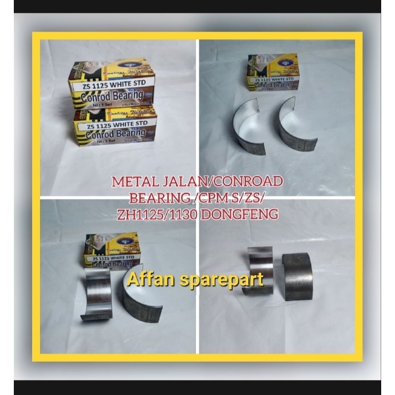 metal jalan cpm conroad bearing S1125/ZS1125/ZH1125/S1130 (STD) cpm mesin dongfeng
