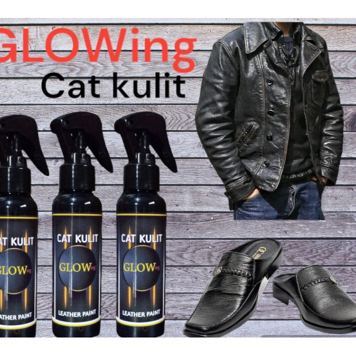 FG2 cat sepatu jaket kulit midsol leather tas poles semir warna putih hitam coklat repain jok mengel