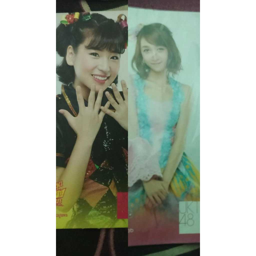 LIMITED EDITION Bundle Music Card JKT48 Haruka Nakagawa (Hanya Lihat Kedepan) & Ayana Shahab (Dirimu