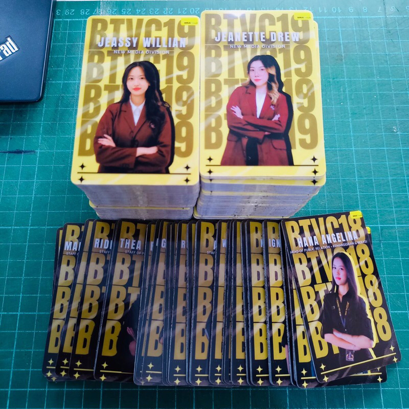 

Cetak ID Card PVC | Member Card | Name Tag 2 Sisi