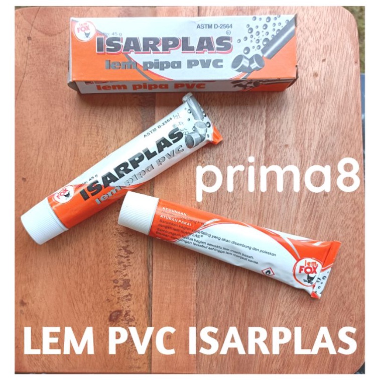 

SERENTAK LEM PVC ISARPLAS Tube 4gr ASLI ORIGINAL