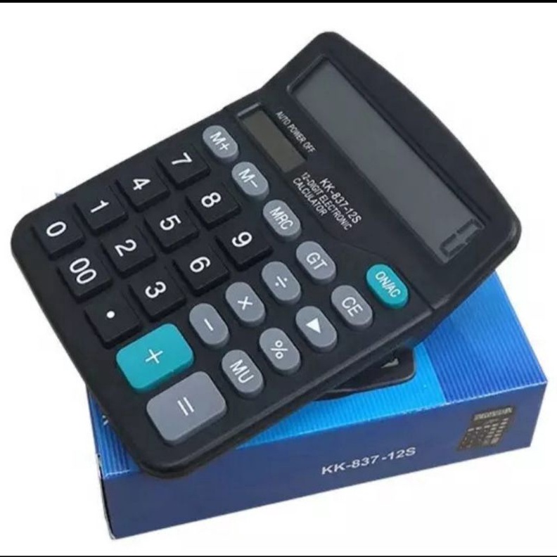 

PRODUK UNGGULAN KALKULATOR MEJA CT 837S Check Correct Calculator CT837S