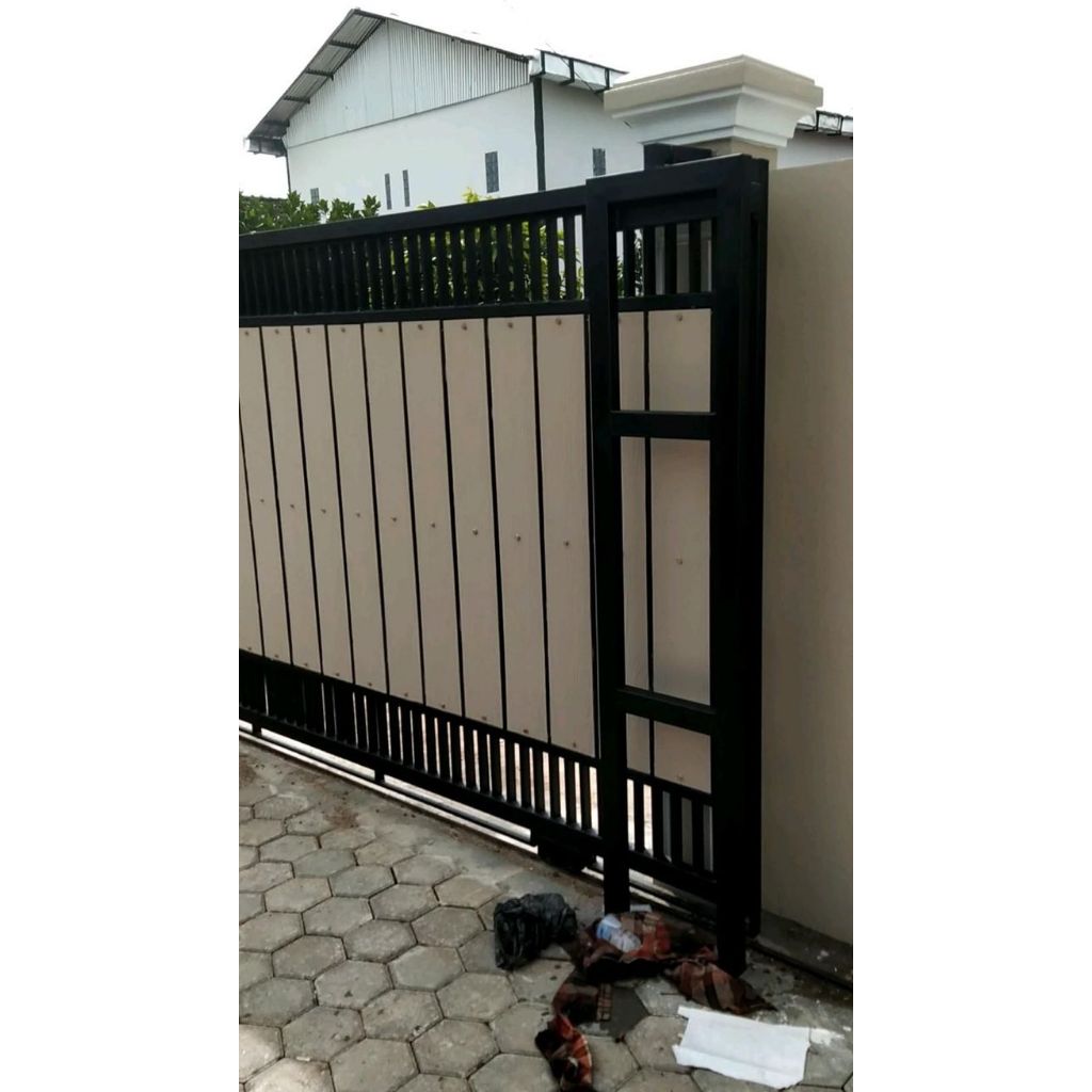 pagar rumah grc minimalis