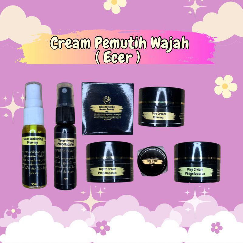 CREAM PEMUTIH WAJAH AMPUH (ECER CREAM PEMUTIH WAJAH)