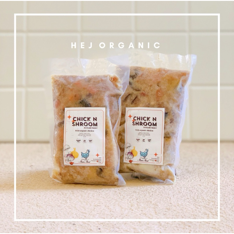 

Organic Chicken Shroom Teriyaki Menu Mpasi Padat Nutrisi