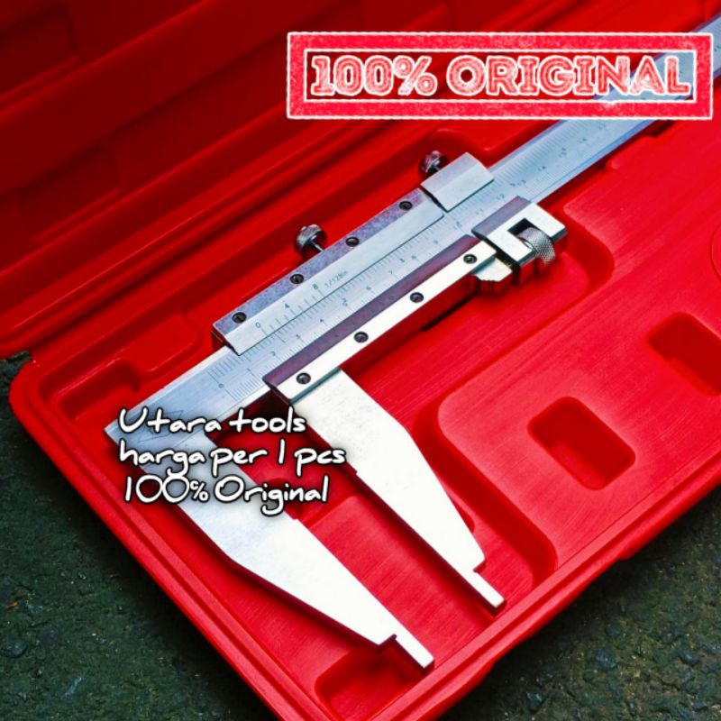 Toki Sigmat Jangka Sorong 20 inch 0 - 500 Mm Sigmat Manual Vernier Caliper