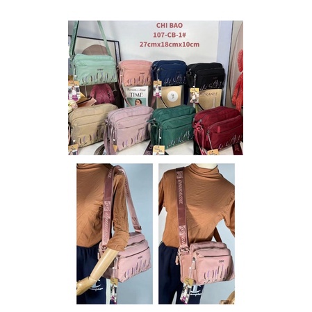 MURAH Tas Chibao 17CB bordir bunga baru