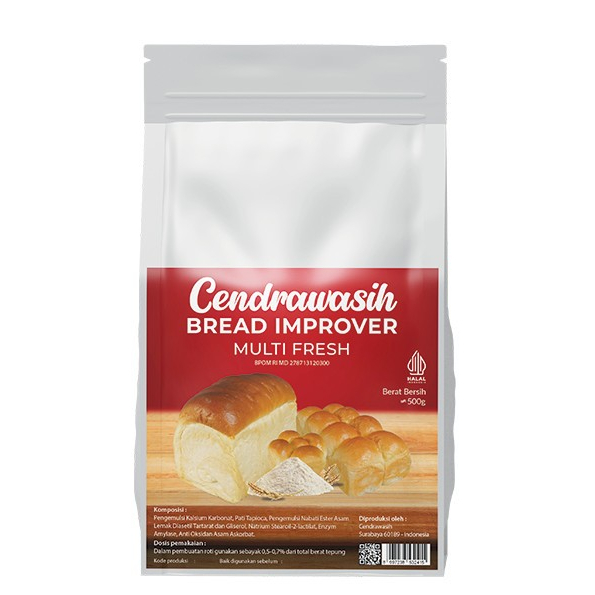 

Bread Improver Multi Fresh Cap Cendrawasih 500 gram