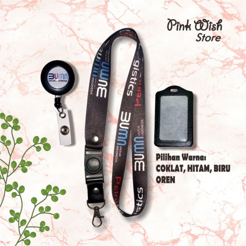 

Tali idcard Pelni Logistik / lanyard Pelni Logistik [READY STOCK] TERMURAH !!! Beli Eceran Rasa Grosir