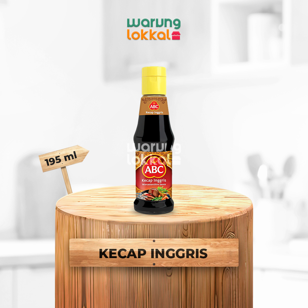 

ABC Kecap Inggris 195ml - Warung Lokkal