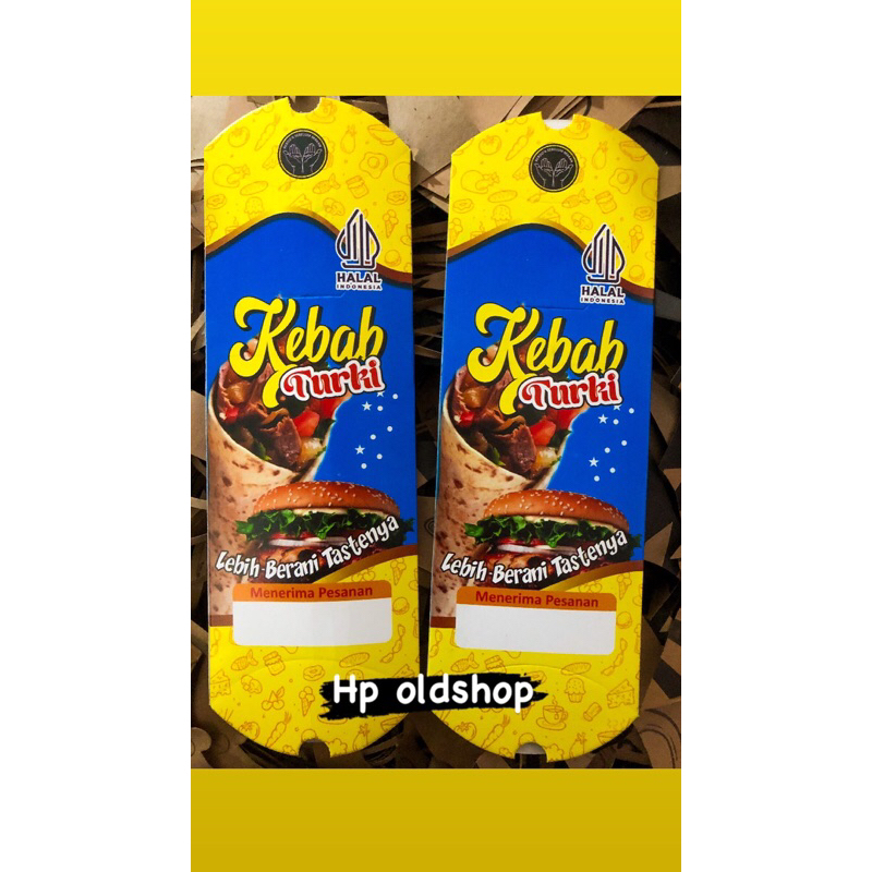 

50 PCS KERTAS KEBAB 24CM x 9CM BUNGKUS KEBAB-KEMASAN KEBAB-WADAH KEBAB-