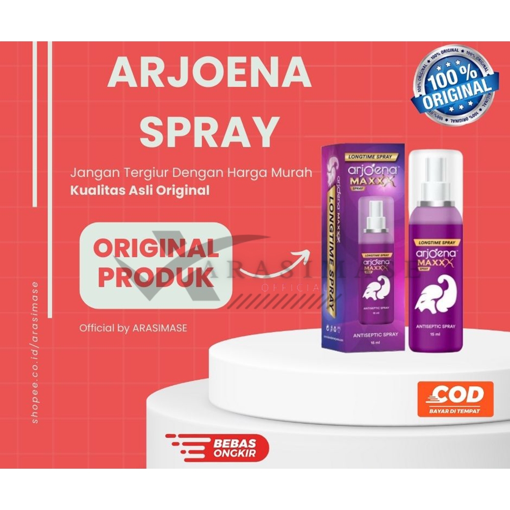 Arasimase Maxspray Antiseptic Spray khusus Pria isi 15 ml Terbaru