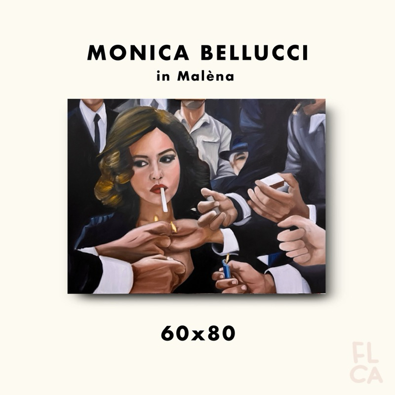 

LUKISAN CAT MINYAK - MONICA BELLUCCI