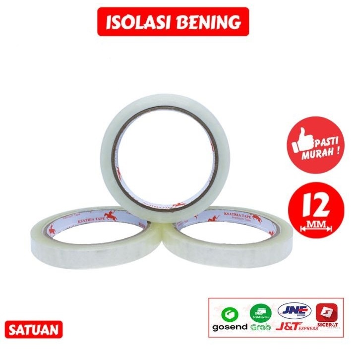

ISOLASI / SELOTIP 12mm JURAGAN PACKING SEMARANG