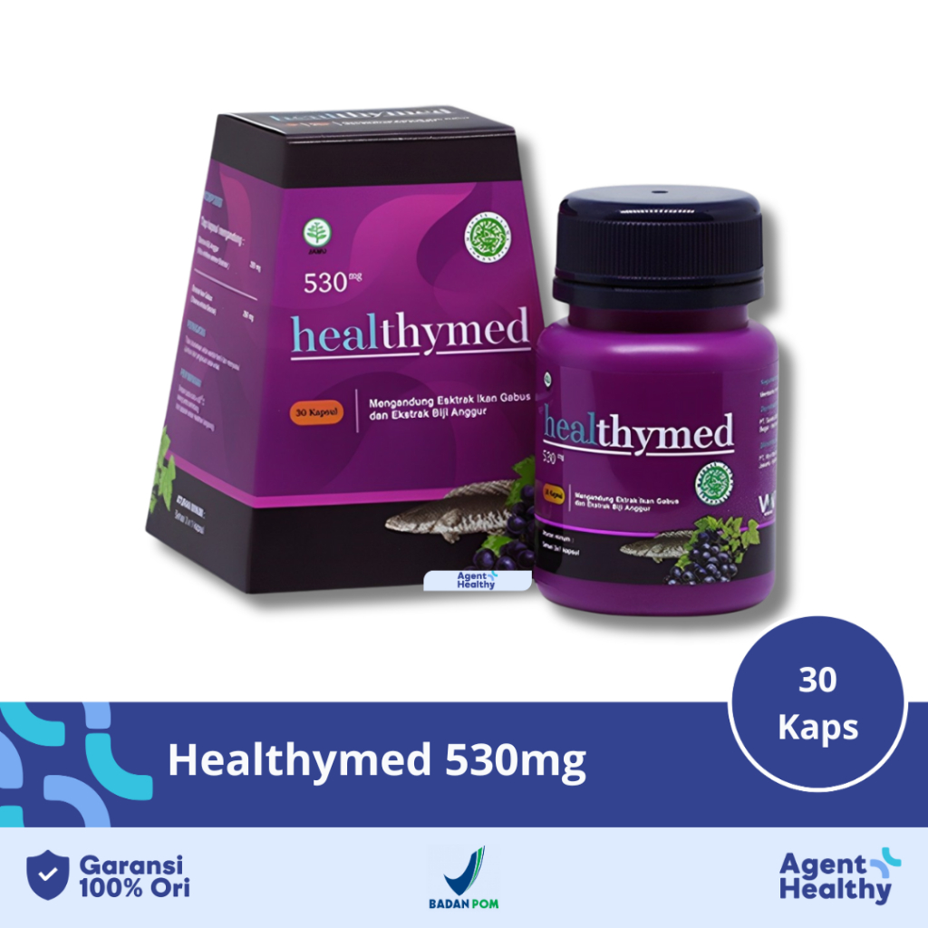 Healthymed 530mg isi 30 Kapsul