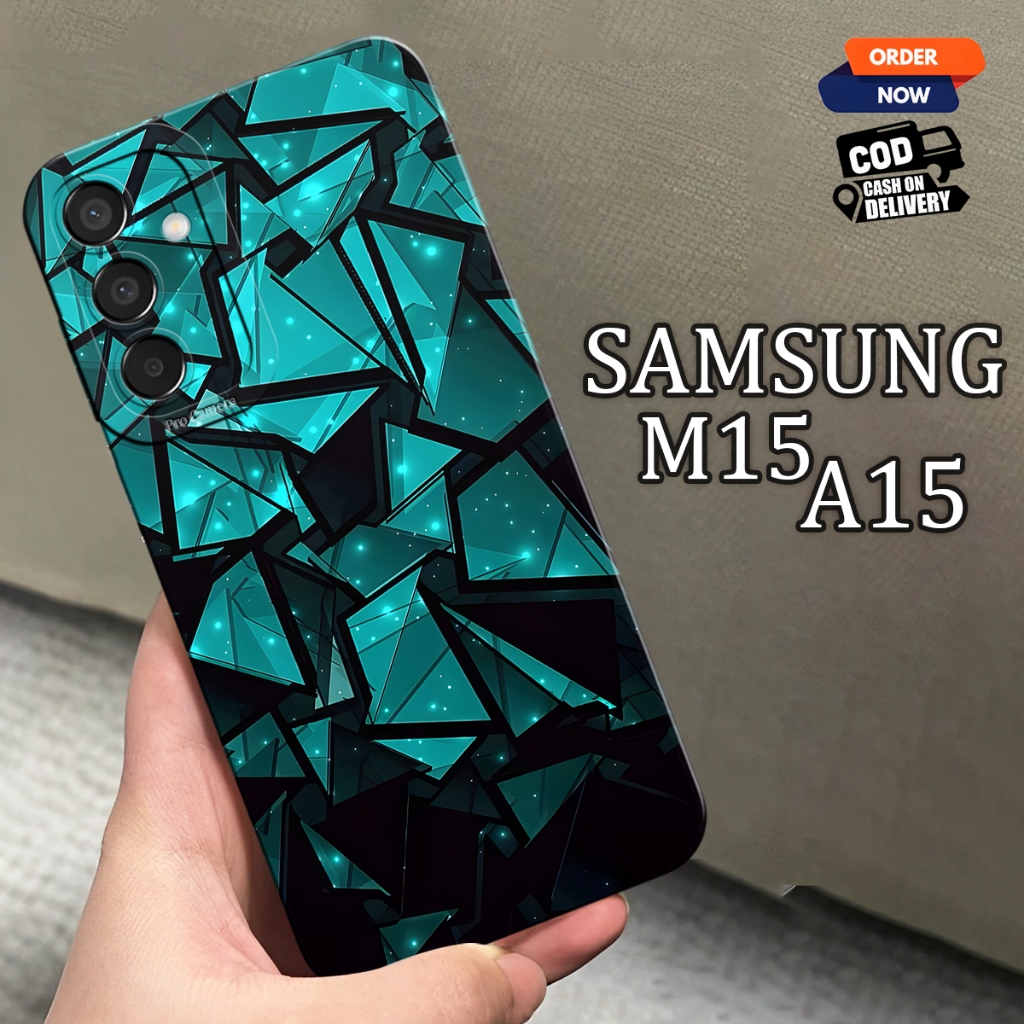 Case Samsung M15 Terbaru Case Silikon TPU Motif Art Gaming Case Samsung A15 Casing Elegan COD ZELORA