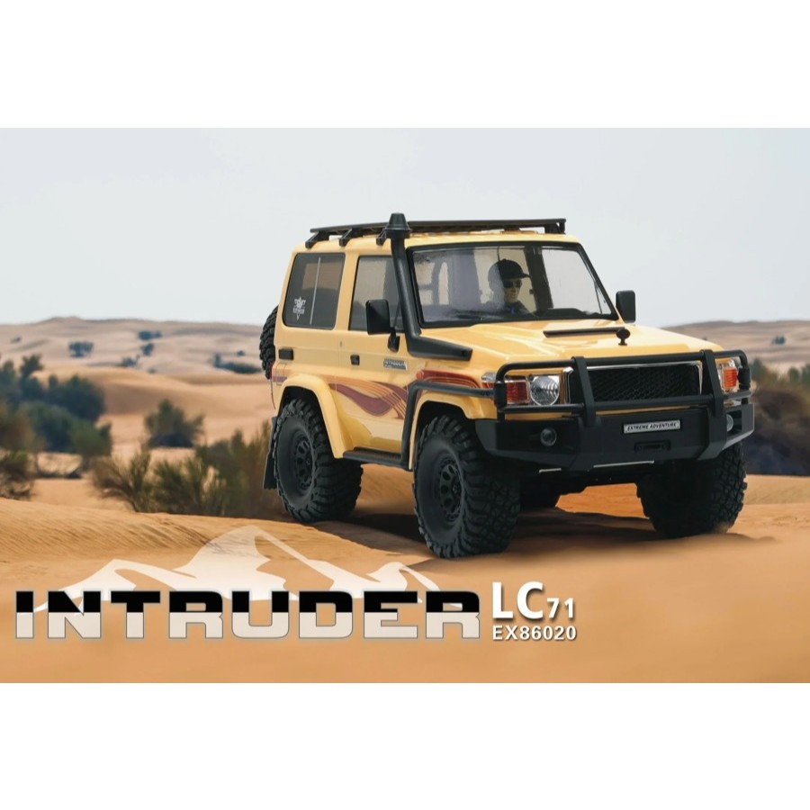 rc crawler RGT EX86020 LC71 intruder full propo RTR 1/10 rc car 86020