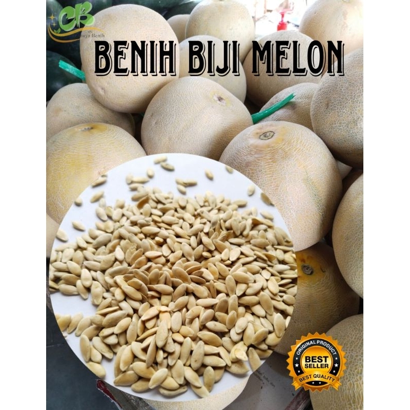 

Benih biji melon madu paket 100gr , Bibit melon madu super