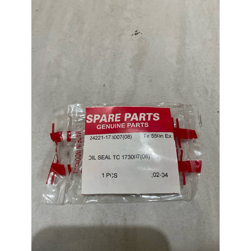 yanmar oil seal 1730 (08) cultivator te 550n Ex