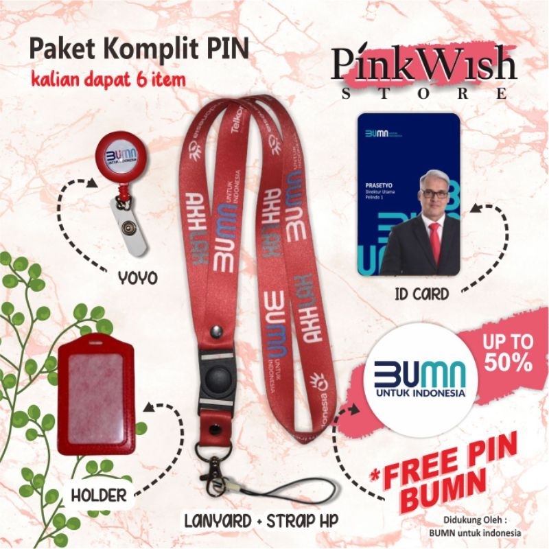 

Tali idcard Telkom akhlak merah / lanyard Telkom akhlak merah [READY STOCK] TERMURAH !!! Beli Eceran Rasa Grosir