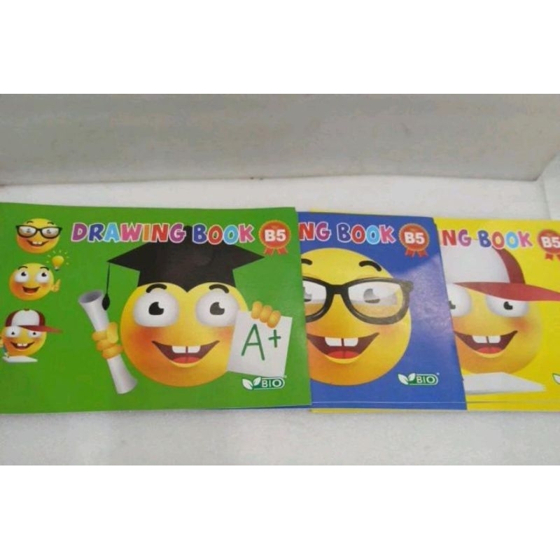 

buku gambar anak drawing book merk bio b5 mewarnai melukis draw buk kertas