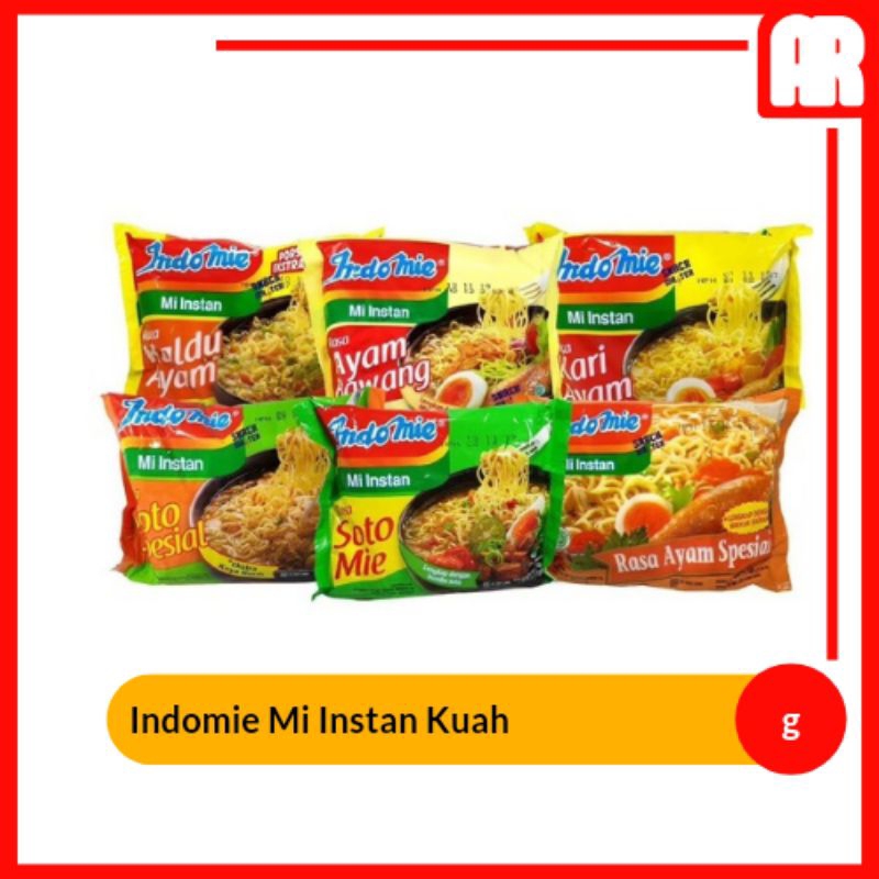 

Indomie Mi Instan Mie Soto - Mie Ayam Bawang | AR Ostore