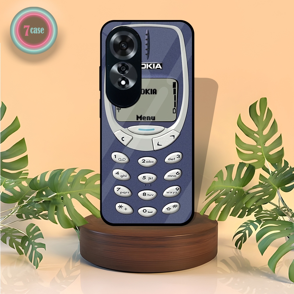 |RN01| SAVEN CASE GLOSSY OPPO A60 KILAU EFEK KACA | REQUEST CASE HP SOFTCASE | CASING HP KEREN TERMU