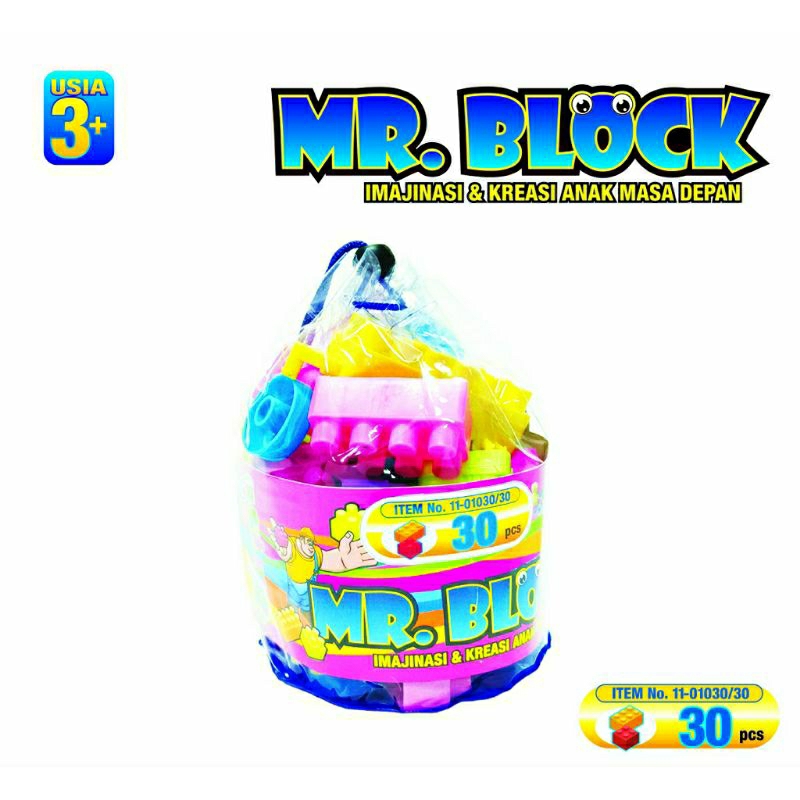 MR.BLOCKS/LEGO BLOCK ISI 30PCS