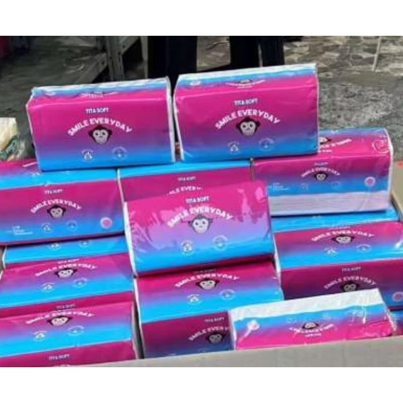 Tissue TitaSoft 180 Sheet Murah Grosir Tisu
