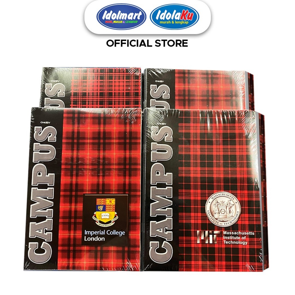 

IDOLMART Buku Tulis Okey 40 Buku Tulis Boxy isi 10 Pcs Bandung