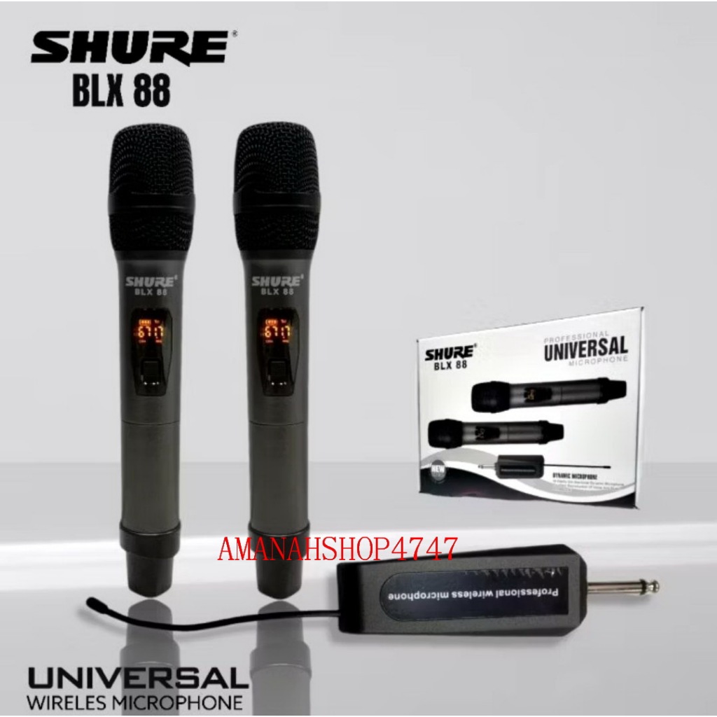 MIC WERELESS SHURE BLX88 shure blx88