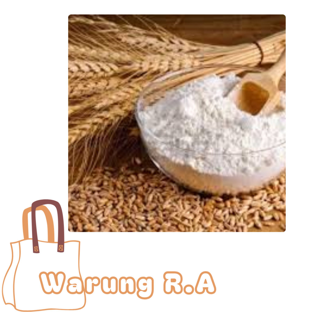 

Tepung Terigu Eceran Kiloan 250g 500g