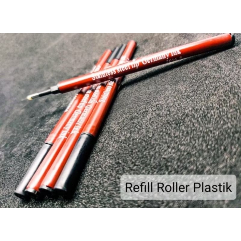

Refill Tinta Roller Ball Pen Plastik Isi 5
