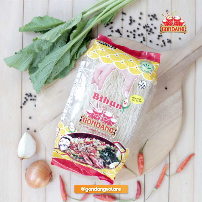 

Bihun Gondang Beras Putih | White Rice Vermicelli