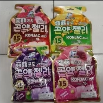 

Dolphin Konjac jelly rasa PEACH / LYCHEE LECI / MANGO / GRAPE IMPORT 300gr