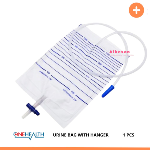 Urine Bag With Hanger Onehealth Kantong Wadah Urine