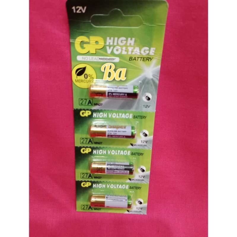 BATERAI GP 27A 12V SUPER ALKALINE BATERAI REMOTE