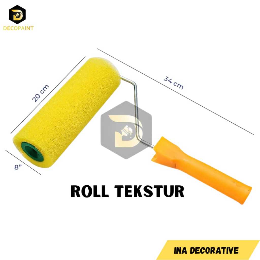 Roll Cat Tekstur - Roll Cat Tembok Motif Pasir