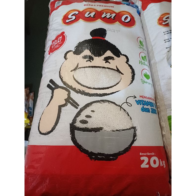 

Beras Sumo Kantong Merah 20 Kg