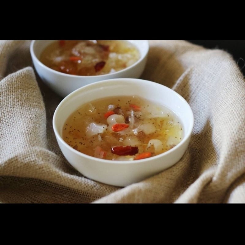 

Peach Gum Dessert 350ml - High Collagen, Healthy Dessert