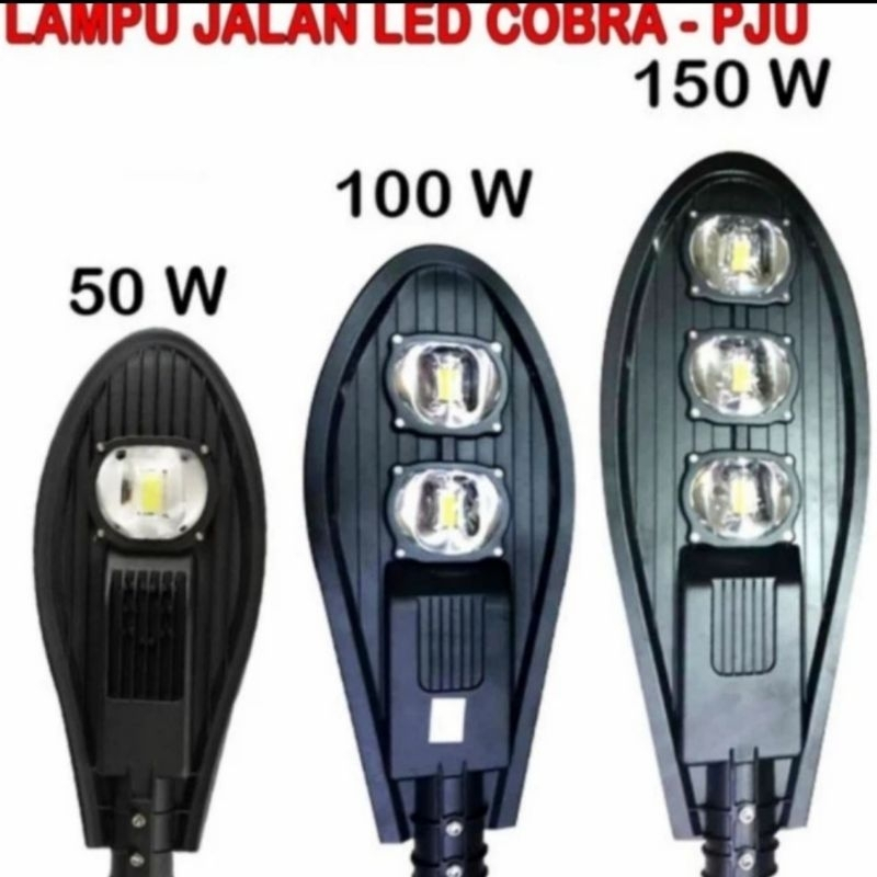 Pju Cobra 100 watt Lampu jalan 100 watt putih/kuning