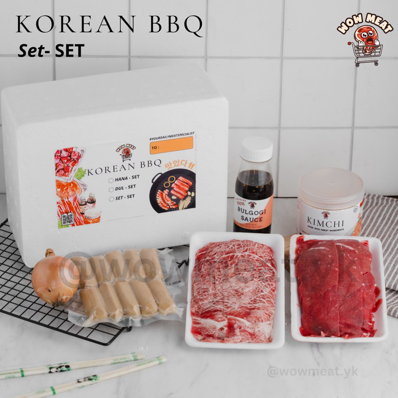 

PAKET KOREAN BBQ SET-SET 3-5 orang