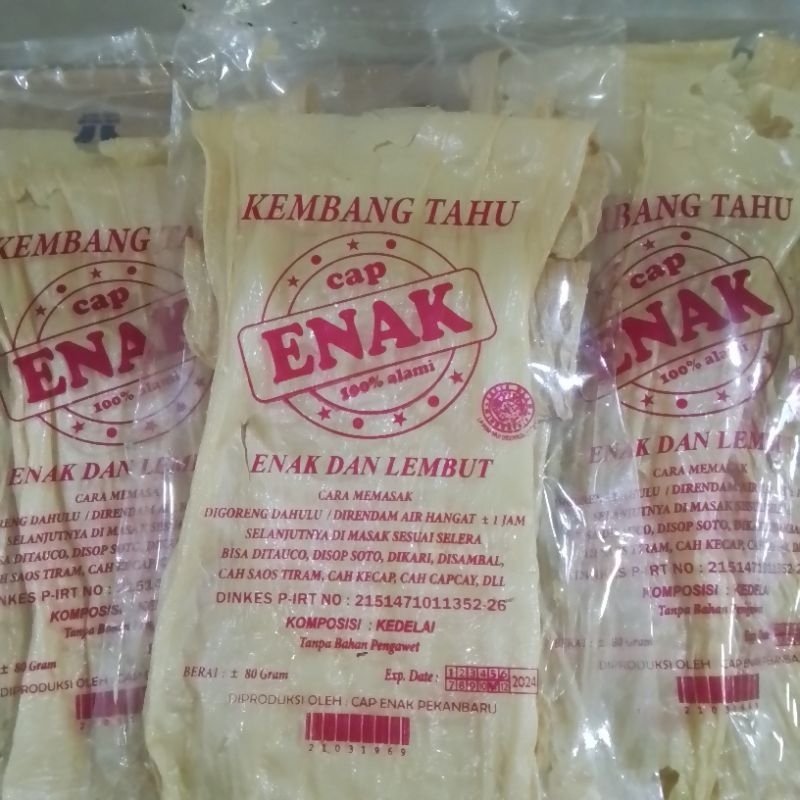 

Kembang Tahu Cap Enak ±80gr