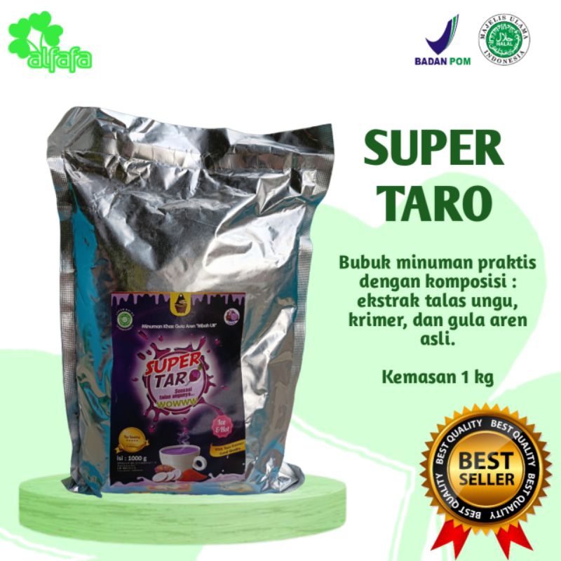 

COD CAMU SUPER TARO Mbah Uti 1 KG, ekstrak talas ungu dan gula aren asli, siap seduh, bisa untuk usaha