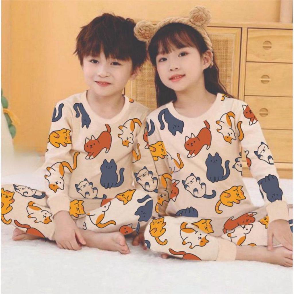 gos BAJU TIDUR KAOS ANAK ANAK UMUR 1-9 TAHUN MOTIF 229