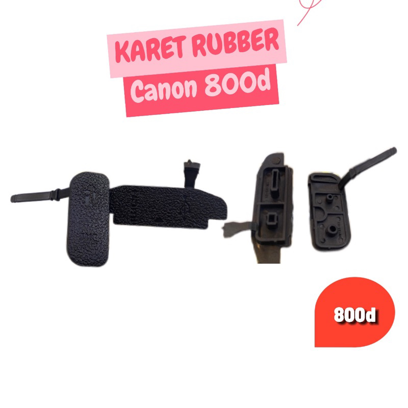 Rubber karet USB canon 800d 77d camera