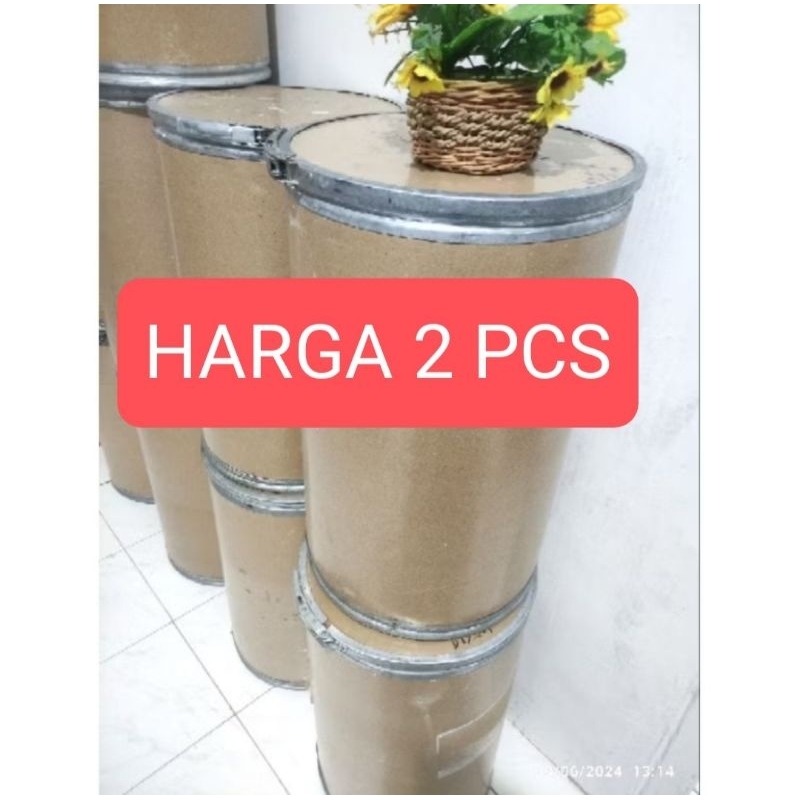 KURSI BULAT CAFFE HARGA 2 PCS TONG KARDUS DUPLEX DRUM MEJA TERAS PENYIMPANAN BAJU GALON SERBAGUNA BE
